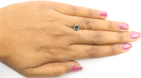 Natural Loose Round Black Brown Color Diamond 1.33 CT 6.80 MM Round Brilliant Cut Diamond L999