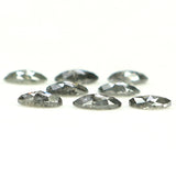 Natural Loose Marquise Salt And Pepper Diamond Black Grey Color 0.93 CT 4.10 MM Marquise Shape Rose Cut Diamond KDL1312
