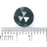 Natural Loose Rose Cut Green Color Diamond 1.41 CT 6.90 MM Round Rose Cut Shape Diamond KR890
