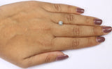 Natural Loose Round Milky Grey Color Diamond 1.09 CT 5.80 MM Round Shape Brilliant Cut Diamond L8170