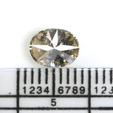 Natural Loose Oval Diamond White - J Color 1.12 CT 7.00 MM Oval Brilliant Cut Shape Diamond KDL2607