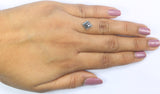 Natural Loose Kite Diamond Grey Color 1.50 CT 9.60 MM Kite Shape Rose Cut Diamond KDK2049