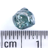 Natural Loose Rough Blue Color Diamond 1.27 CT 6.05 MM Rough Irregular Cut Diamond KDL2257