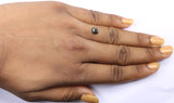 Natural Loose Emerald Salt And Pepper Diamond Black Grey Color 0.86 CT 5.90 MM Emerald Shape Rose Cut Diamond L6485