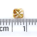 Natural Loose Cushion Diamond Yellow Brown Color 0.28 CT 3.75 MM Cushion Shape Rose Cut Diamond L8624