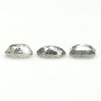0.85 Ct Natural Loose Diamond, Mix Diamond, Salt And Pepper Diamond, Black Diamond, Grey Diamond, Minimal Diamond, Geometric Diamond, KDL636
