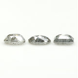 0.85 Ct Natural Loose Diamond, Mix Diamond, Salt And Pepper Diamond, Black Diamond, Grey Diamond, Minimal Diamond, Geometric Diamond, KDL636