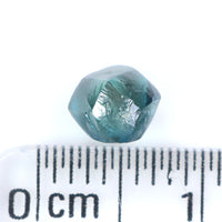 Natural Loose Crystal Rough Blue Color Diamond 0.92 CT 5.60 MM Rough Irregular Cut Diamond KDL2324
