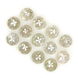 Natural Loose Rose Cut Diamond Grey Color 1.48 CT 2.70 MM Round Rose Cut Shape Diamond KR185
