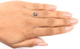1.74 Ct Natural Loose Diamond, Cushion Diamond, Black Diamond, Polished Diamond, Real Diamond, Rustic Diamond, Antique Diamond KDL461
