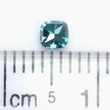 Natural Loose Cushion Blue Color Diamond 0.22 CT 3.10 MM Cushion Shape Rose Cut Diamond L5922