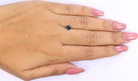 Natural Loose Round Blue Color Diamond 0.53 CT 5.00 MM Round Shape Brilliant Cut Diamond KDL6201