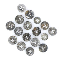 Natural Loose Round Rose Cut Grey Brown Color Diamond 1.14 CT 2.00 MM Round Rose Cut Shape Diamond KR1386