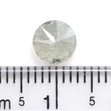 Natural Loose Round Milky Grey Color Diamond 1.05 CT 6.20 MM Round Shape Brilliant Cut Diamond L5880