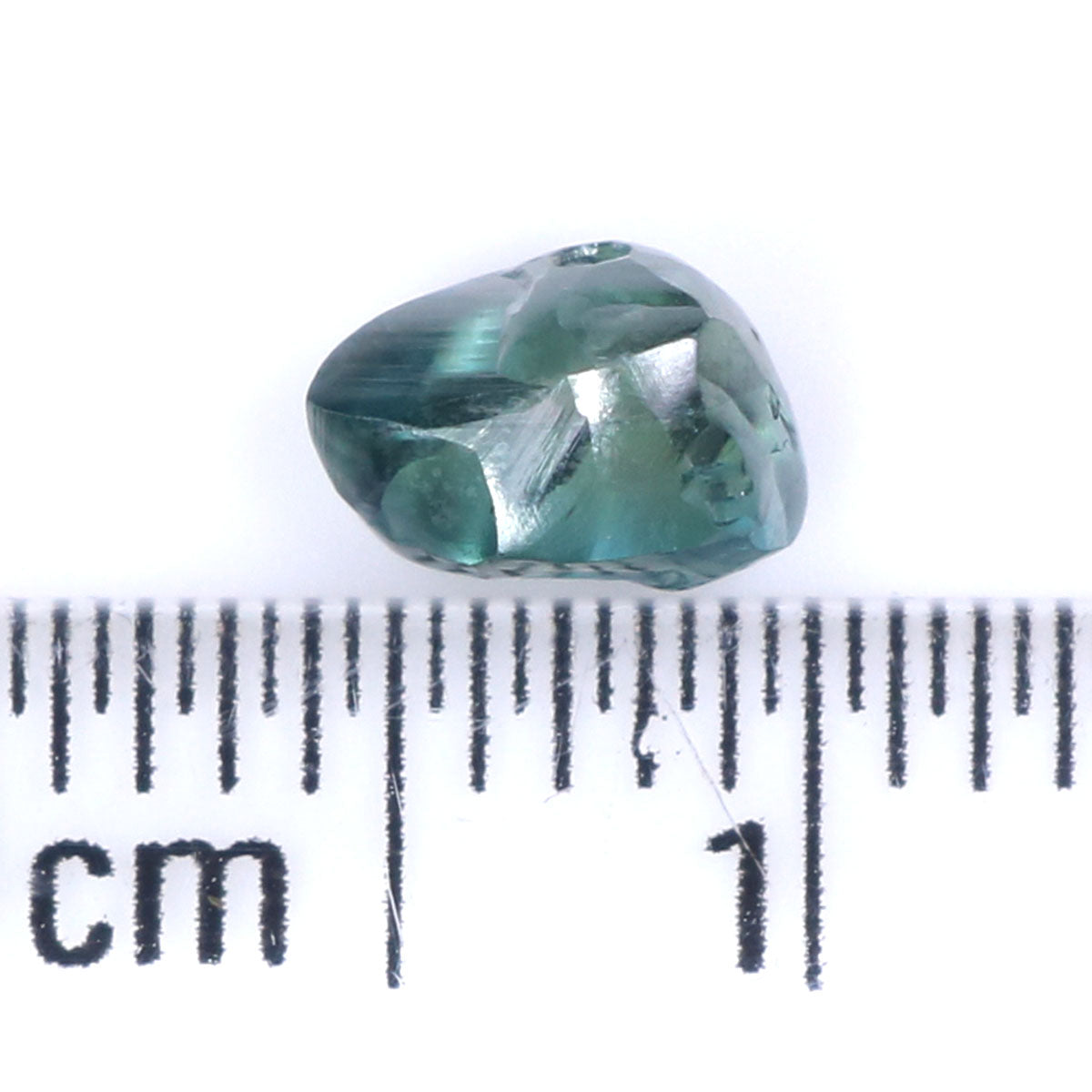 0.82 CT Natural Loose Rough Shape Diamond Blue Color Rough Cut Diamond 6.05 MM Natural Loose Diamond Rough Irregular Cut Diamond KQ2531