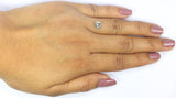Natural Loose Emerald Shape White - G Color Diamond 1.18 CT 5.66 MM Emerald Shape Rose Cut Diamond KDL2627