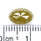 Natural Loose Marquise Diamond Yellow Color 2.04 CT 9.60 MM Marquise Shape Rose Cut Diamond KDL2127