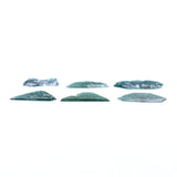 Natural Loose Slice Blue Color Diamond 1.85 CT 7.00 MM Slice Shape Rose Cut Diamond L9169