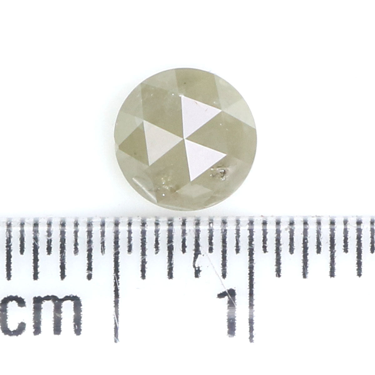 Natural Loose Rose Cut Diamond Grey Color 0.82 CT 5.30 MM Round Rose Cut Shape Diamond KR1902