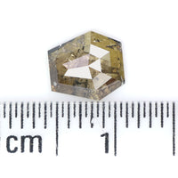 Natural Loose Coffin Brown Color Diamond 0.60 CT 6.40 MM Coffin Shape Rose Cut Diamond L7438