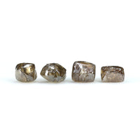 Natural Loose Rough Dark Brown Color Diamond 2.10 CT 4.00 MM Rough Shape Rose Cut Diamond KDL7976