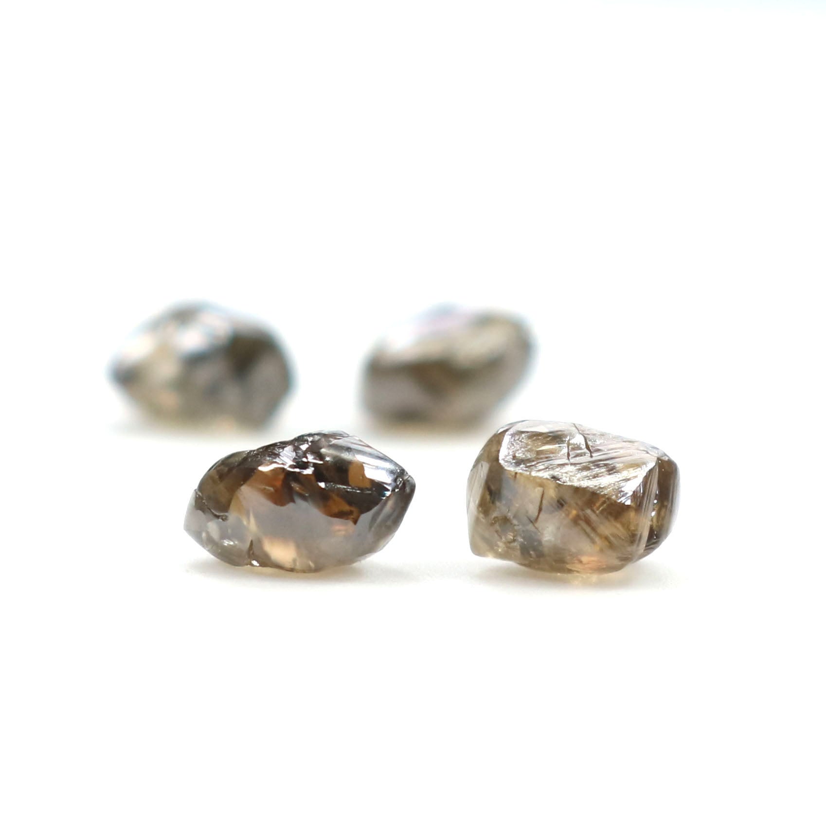 Natural Loose Rough Brown Color Diamond 2.47 CT 4.50 MM Rough Shape  Diamond KDL6393