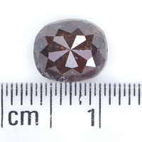 Natural Loose Cushion Brown Color Diamond 1.75 CT 7.60 MM Cushion Shape Rose Cut Diamond L6098