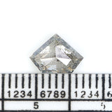 Natural Loose Shield Diamond White-G Color 1.19 CT 5.95 MM Shield Shape Rose Cut Diamond L2605