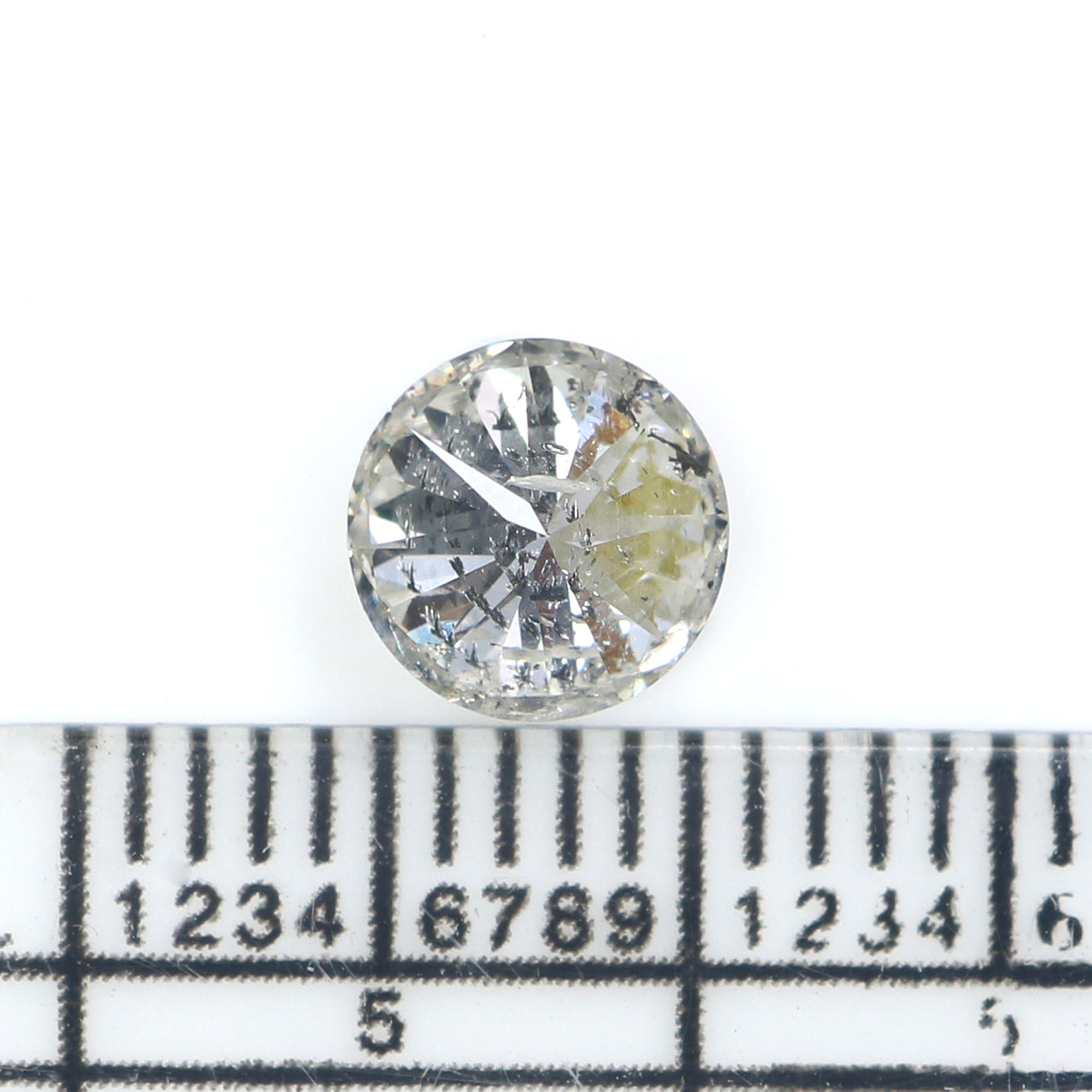 1.10 Ct Natural Loose Round Shape Diamond White - G Color Round Cut Diamond 6.25 MM Natural Loose Diamond Round Brilliant Cut Diamond QL2674