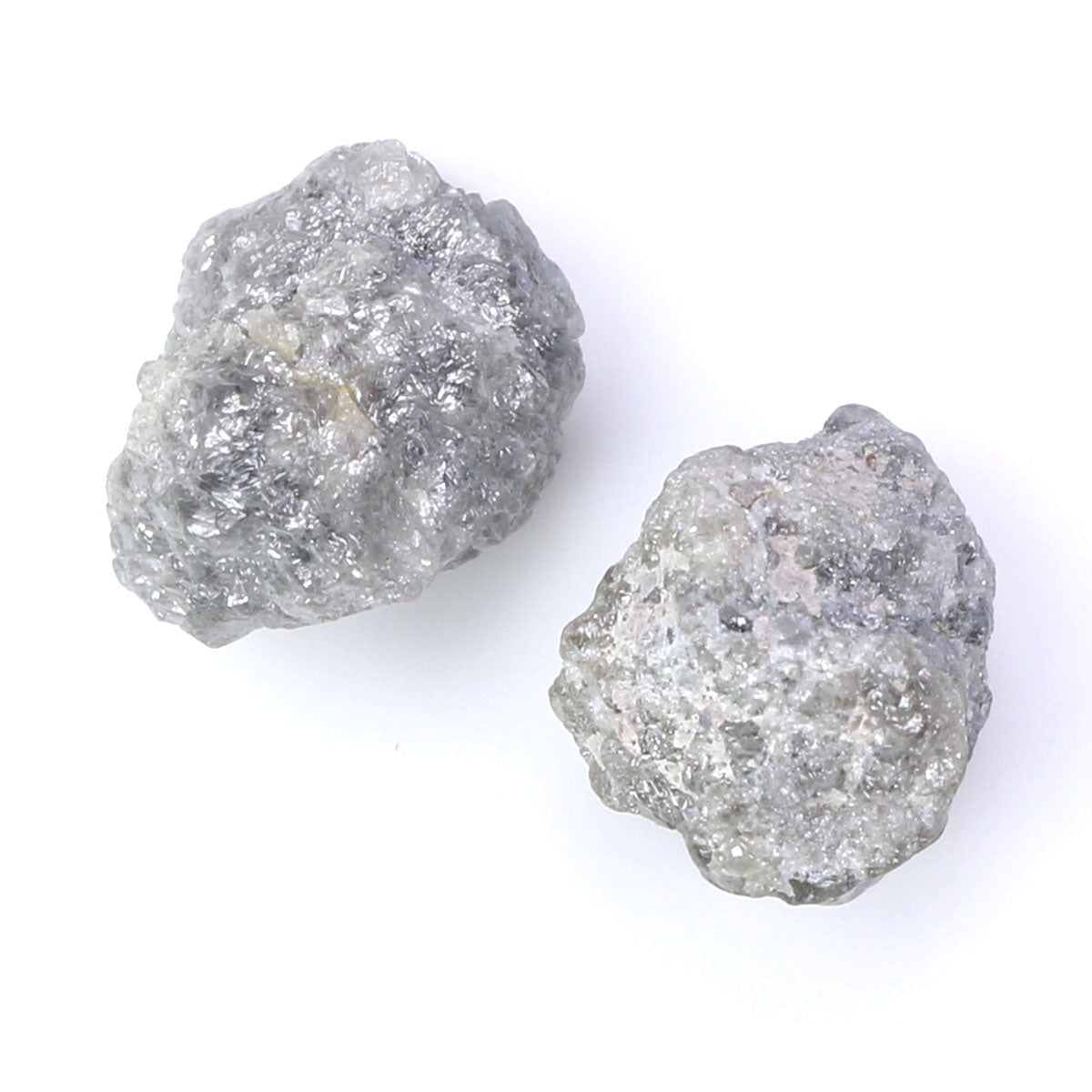 7.17 CT Natural Loose Rough Cut Diamond Grey Color Rough Cut Diamond 9.15 MM Natural Loose Grey Diamond Rough Irregular Cut Diamond KQ2525
