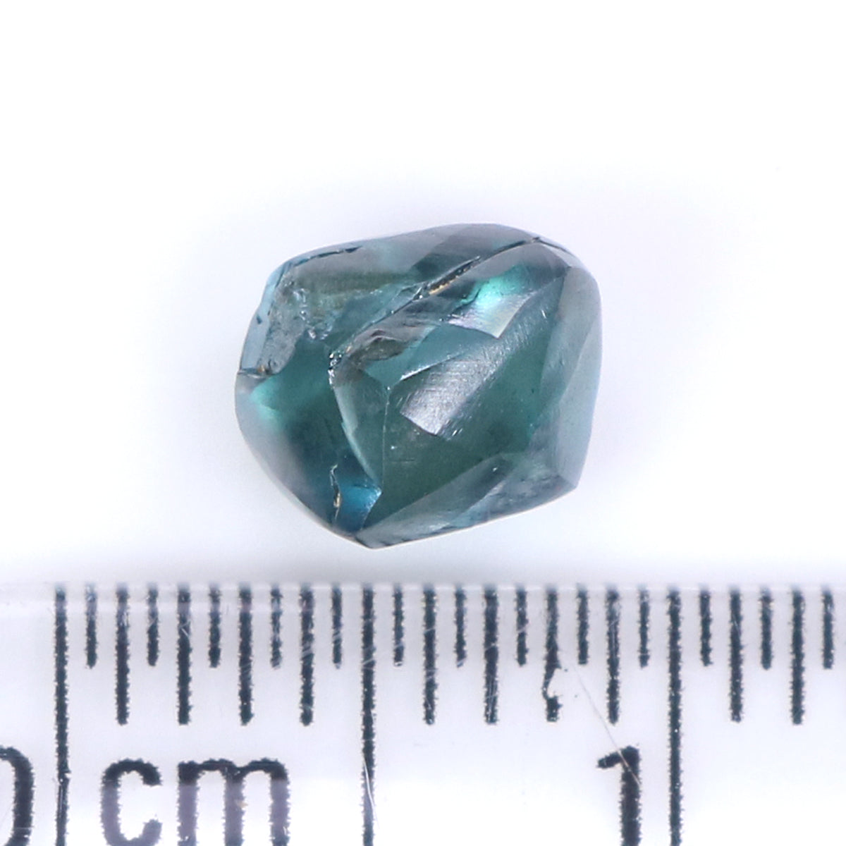 1.34 CT Natural Loose Rough Shape Diamond Blue Color Rough Cut Diamond 6.25 MM Natural Loose Blue Diamond Rough Irregular Cut Diamond QL2301