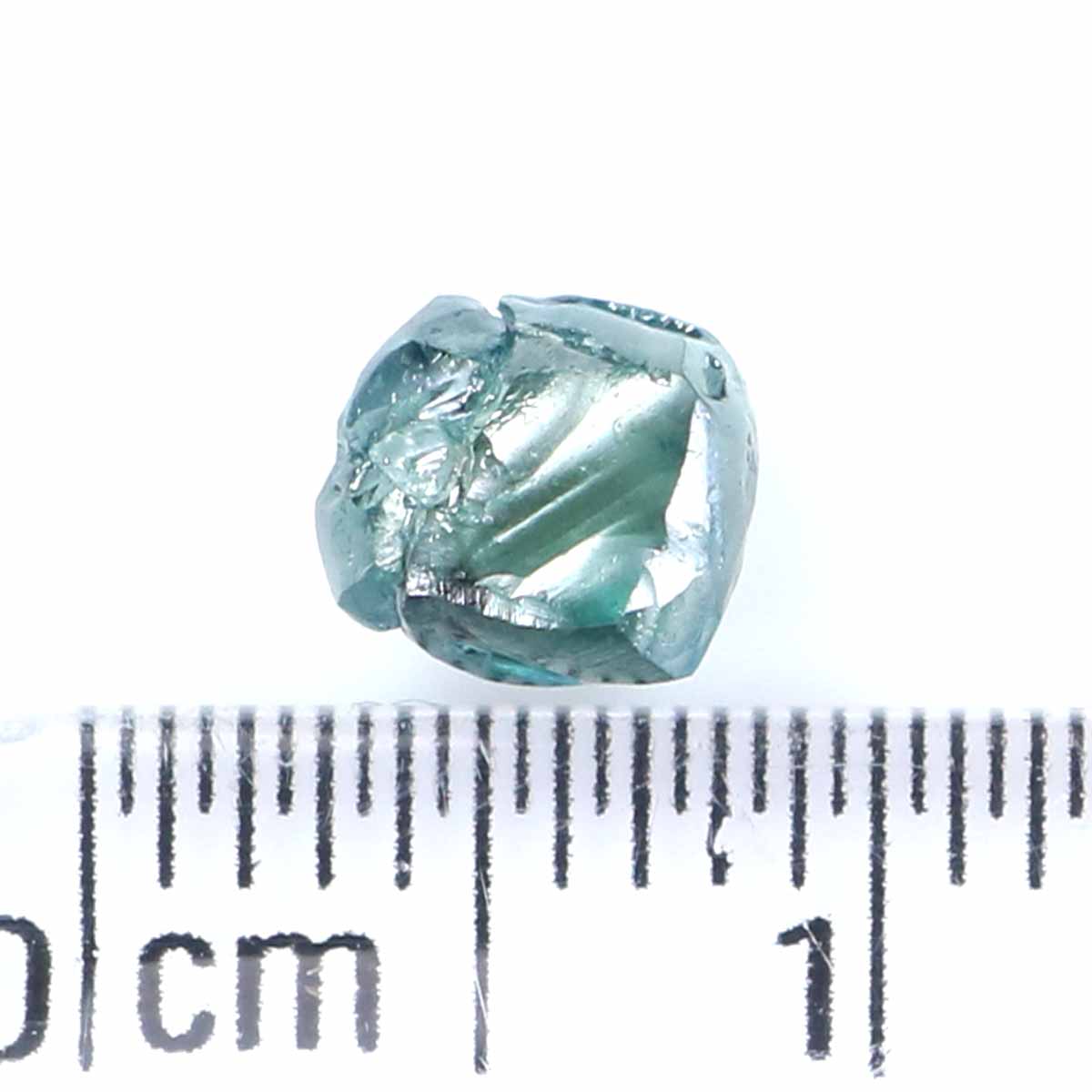 1.11 CT Natural Loose Rough Shape Diamond Blue Color Rough Cut Diamond 5.85 MM Natural Loose Blue Diamond Rough Irregular Cut Diamond QL2358