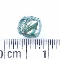 Natural Loose Rough Blue Color Diamond 1.11 CT 5.85 MM Rough Irregular Cut Diamond KDL2358