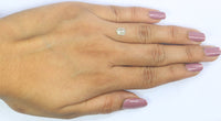 Natural Loose Hexagon Diamond Grey Color 0.64 CT 7.17 MM Hexagon Shape Rose Cut Diamond KDK2613