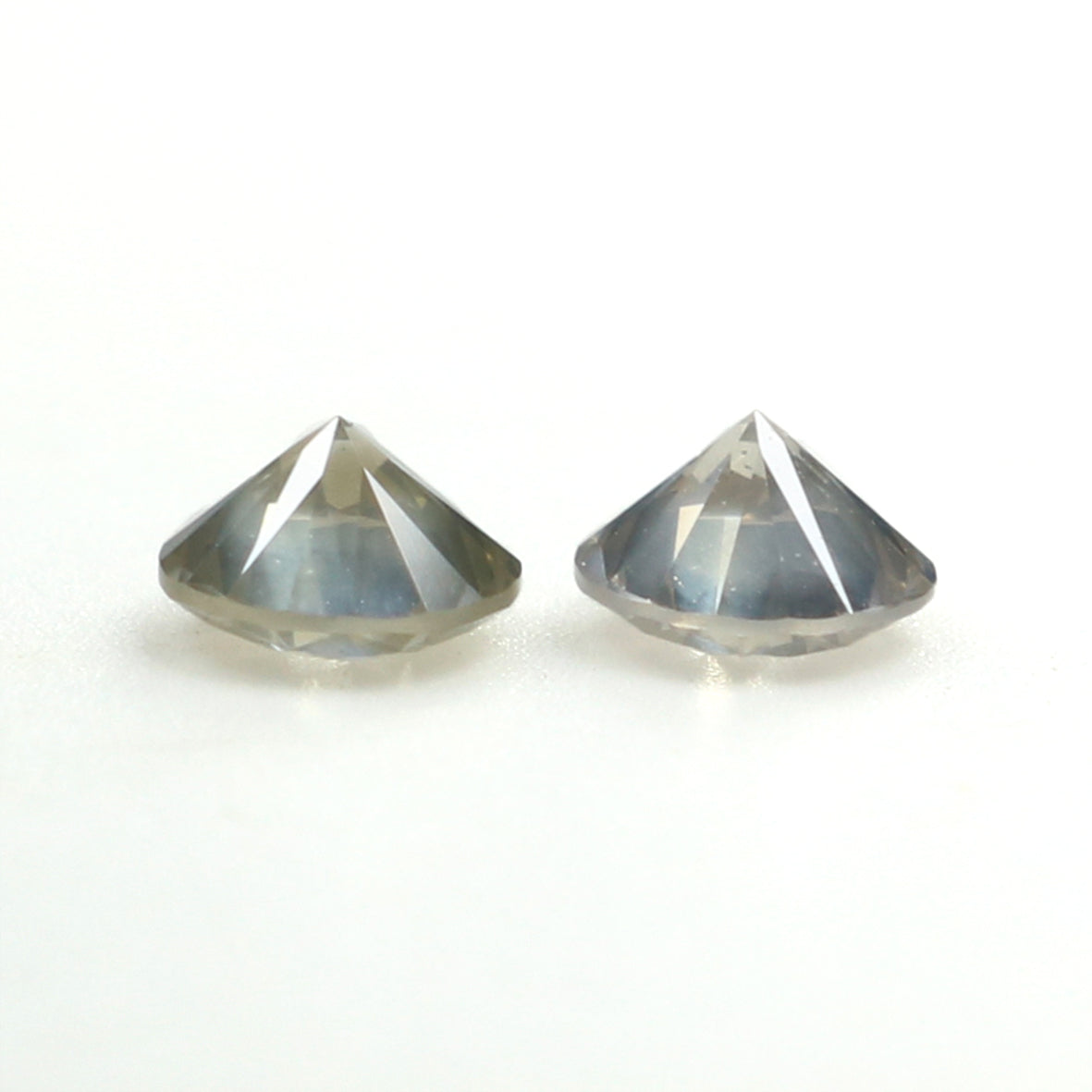 0.36 Ct Natural Loose Round Cut Pair Diamond Light Yellow Color Round Cut Diamond 3.60 MM Natural Diamond Round Brilliant Cut Diamond KQ2473