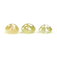 Natural Loose Rose Cut Yellow Color Diamond 1.16 CT 4.00 MM Round Rose Cut Shape Diamond KR121