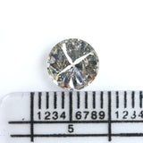 Natural Loose Round Brilliant Cut Diamond White - G Color 1.45 CT 6.75 MM Round Shape Brilliant Cut Diamond KDL2616