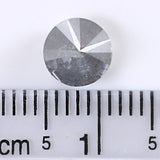 1.40 Ct Natural Loose Round Shape Diamond Salt And Pepper Round Cut Diamond 6.50 MM Natural Loose Diamond Round Brilliant Cut Diamond LQ8224