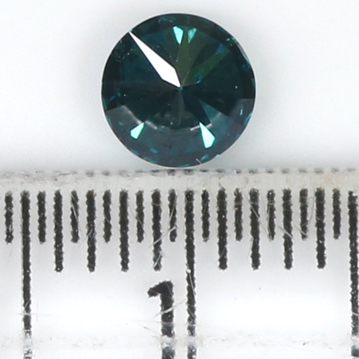 Natural Loose Round Blue Color Diamond 0.43 CT 4.70 MM Round Brilliant Cut Diamond L1892