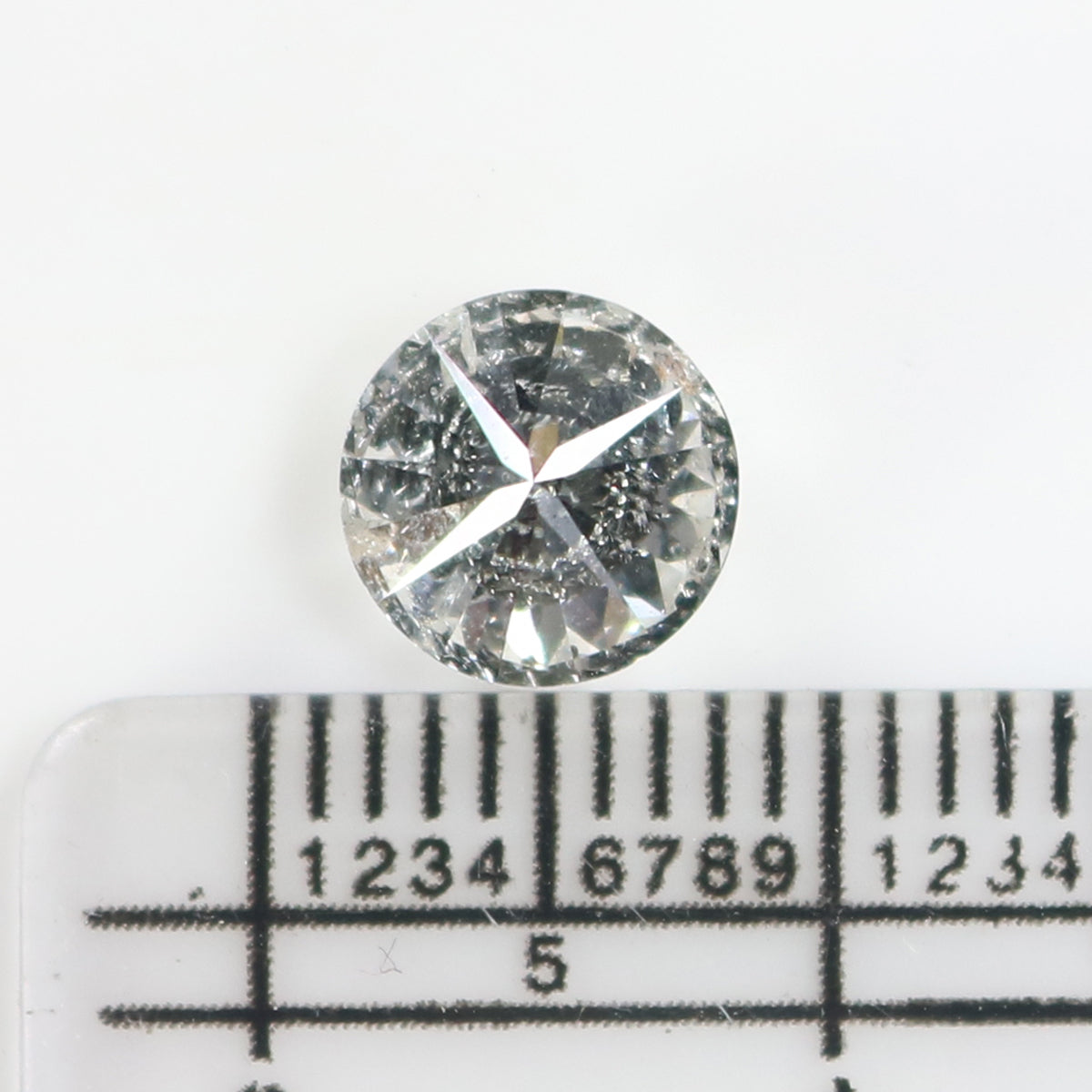 1.55 Ct Natural Loose Round Shape Diamond White - F Color Round Cut Diamond 7.05 MM Natural Loose Diamond Round Brilliant Cut Diamond QL2650