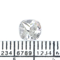 Natural Loose Cushion Diamond White - F Color 1.02 CT 5.78 MM Cushion Shape Rose Cut Diamond L2663