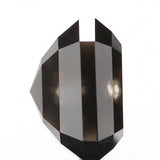 3.05 Ct Natural Loose Diamond, Emerald Cut Diamond, Black Color Diamond, Rose Cut Diamond, Rustic Diamond, Real Diamond KDL9503