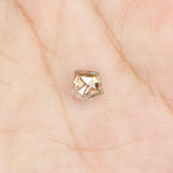 0.63 CT Natural Loose Diamond, Pentagon Diamond, Brown Diamond, Rustic Diamond, Pentagon Cut Diamond, Fancy Brown Diamond, L044