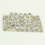2.49 Ct Natural Loose Diamond, Round Rose Cut Diamond, Grey Diamond, Yellow Diamond, Rose Cut Diamond, Rustic Diamond, Real Diamond L094