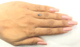 0.56 Ct Natural Loose Diamond, Oval Diamond, Black Diamond, Grey Diamond, Salt and Pepper Diamond, Antique Diamond, Real Diamond KDL074