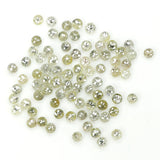 3.23 Ct Natural Loose Diamond, Rose Cut Diamond, Grey Rose Cut, Round Cut Diamond, Rustic Diamond, Round Shape Diamond L109