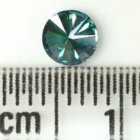 Natural Loose Round Blue Color Diamond 0.35 CT 4.30 MM Round Shape Brilliant Cut Diamond L929