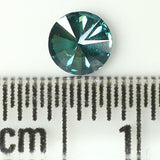 Natural Loose Round Blue Color Diamond 0.35 CT 4.30 MM Round Shape Brilliant Cut Diamond L929