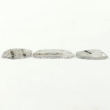 0.91 Ct Natural Loose Diamond, Slice Diamond, Salt And Pepper Diamond, Black Gray Diamond, Polki Diamond, Irregular Diamond L9836