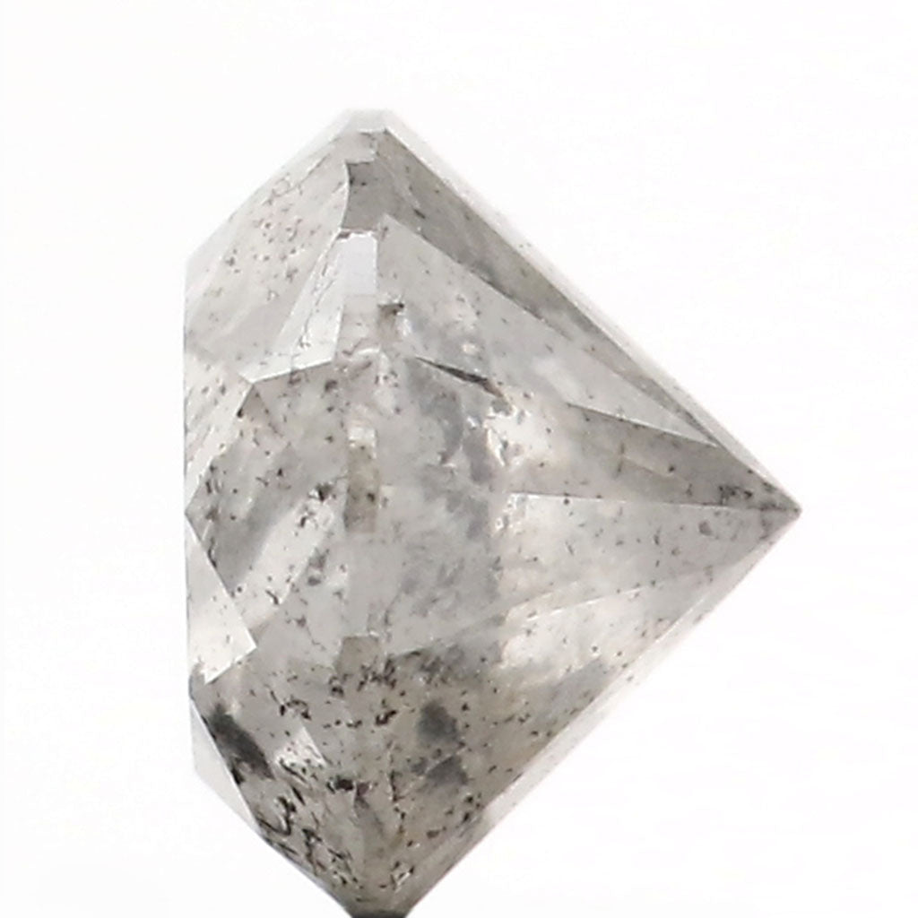 1.04 CT Natural Loose Round Shape Diamond Salt And Pepper Round Cut Diamond 6.05 MM Natural Loose Diamond Round Brilliant Cut Diamond LQ9090